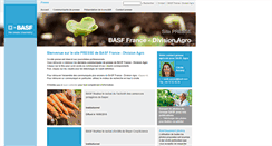 Desktop Screenshot of presse.basf-agro.fr